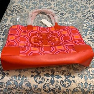 Tory Burch Ballet Pink Octagon Square